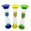 Set Of 3 Traditional Hour Glass Cooking Baking Egg Kitchen Timer 1+3+5 Mins