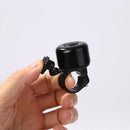 Bike Aluminum Alloy Mini Horn Bicycle Handlebar Alarm Ring Bell (Black)
