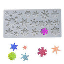 Christmas Snowflake Silicone Fondant Mold Cake Decorating Handmade Tools too Kw