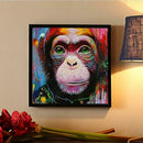 5D DIY Full Drill Diamond Painting Monkey Animal Cross Stitch Embroidery