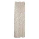 Modern Leaf Voile Curtain Tulle Window Drapes Panel Sheer Blinds Valance Grey