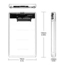 USB 3.1 HDD Case Type-C to SATA Hard Drive Box for 2.5" Hard Drive CaseB Hn