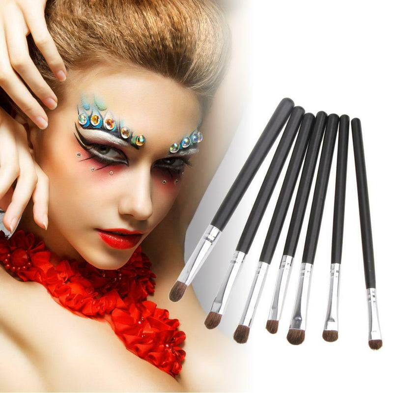 7 x Professional Eyeshadow Brush Into The Shadow Eye Makeup Make Up Brushes A