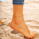 Fashion Europe And The United States Popular Foot Ornaments Geometric Beach