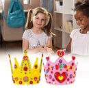 DIY Craft EVA Crown Creative Crown Hat Kindergarten Art Party Decor Gift