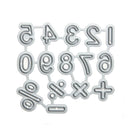 Number Symbol Craft Decorative Paper Art Embossing Cutting Die