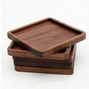 Wood Drink Coaster Tea Coffee Cup Mat Table Heat Resistant Round Drink Mats H6H9