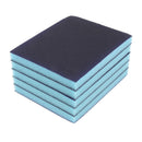 10Pc Coarse/Medium Grit Sanding Sponge Blue Small Area Polishing, 180 Grit