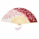 Butterfly Lily Flowers Pattern Fan Gift Fan