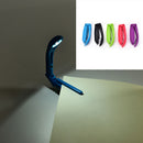 Book Light LED Booklight Travel Books Reading Lamp Clip On Folding Portable FT