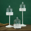 Sweetgo Mini Cupcake Stand Cake Display Tool With Pc Dome Cap Bakeware Tool A9L1