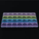 Portable 7 Days Tablet Pill Box Holder Medicine Storage Organizer Case