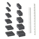 Lots 620 2.54mm Male Female Crimp Housing Header JST XH Connector Adapter Set