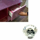 10Pc 40mm Crystal Glass Diamond Shape Cabinet Knob Drawer Pull Handle Kitch S4U3