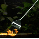 Aquarium Algae Scraper, 14.2" Stainless Steel Algae Scraper Cleaning Tool for