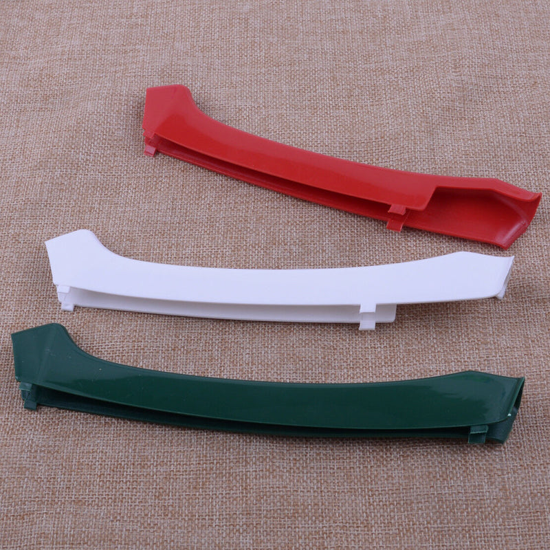 3pcs Fit for Maserati Ghibli 2014-17 Front Grille Insert Cover Trim Strip Grill