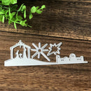 Happy Jesus Nativity Metal Cutting Dies DIY Scrapbooking Photo Album CraftsBDME