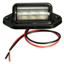 1X 6LED License Number Plate Tag Interior Step Light For BoatRV TrailerCaravanME