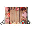 Christmas Tree Elk Gift Backdrop Photography Background Cloth Photographic Prop