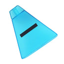 Portable Triangle Water Coffee Tea Bottle Home Outdoor School Office Blue