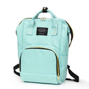 Women Mummy Maternity Travel Backpacks Baby Nursing Handbags (Light Blue) A