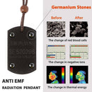 Black Natural Energy Power Pendant Scalar Quantum Necklace Emf Bio Science NEW