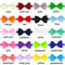 20pcs Baby Girls Bow Headband Hairband Soft Elastic Band Hair Accessories FT