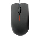 USB Wired Optical Mouse Desktop Laptop PC Ergonomics Office Mice (Black)
