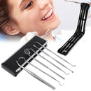 6pcs/set Stainless Steel Dental Tools Tooth Dentist Hygiene Explorer Probe