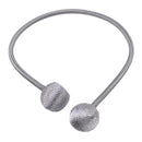 Solid Magnetic Curtain Ties - 4 Pieces Solid Magnetic Window Curtain Clips  U2M4