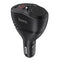 Z34 3.1A Dual USB Car Charger W/LED Display Universal Phone Car-Charger Black