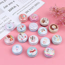 Mini Round Tin Box Sealed Jar Packing Jewelry Candy Storage Cans Coin Gift  BX