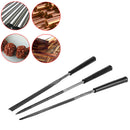 3pcs Wood Carving Craft Metal Diamond Needle File Tools Set for Ceramic Glass