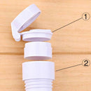 portable organiser 3-in-1 pill cutter medicine splitter hold storage box pil Kw