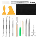15Pcs Craft Weeding Tools Set, Basic Craft Vinyl Tools for Weeding, Silhouette,