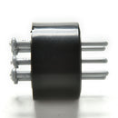 1X Nail Spike Through Coin  Penetrate the Drum Magic Props Close Up Tricks gxTOC