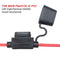 10 Pcs TAP Adapter 16 Gauge 15AMP Blade Automotive Fuse Holder Waterproof