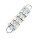 10 x USA Xenon White Rigid Loop Light 12 SMD LED Dome Trunk Cargo lights 44mm