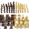 Wooden Chess Pieces Only 32 Pieces, Chess Figures without Board (9.5cm)