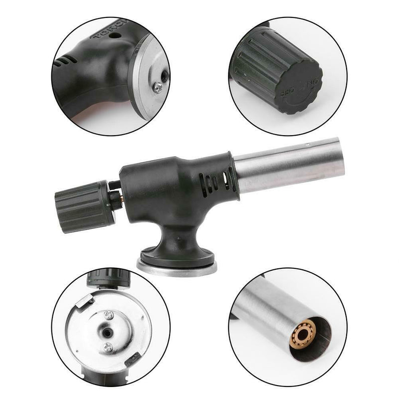 Flame Gas Torch Butane Torch Welding Outdoor Camping BBQ Fire Flame Gun