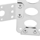 Motorcycle Side Mounted Aluminum Alloy Tail Light Bracket License Plate Bra