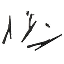 3Pcs Black Plastic Wiper For 1/10 Rc Crawler Car Traxxas Trx4 Trx-4 O4I4