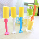 New Sponge Brush Bottle Cup Glass Washing Cleaning Kitchen Cleaner Tool new