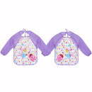 Long Sleeve Waterproof Coverall Baby Animals Toddler Scarf Feeding Smock
