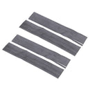4 Pieces Bow String Silencer Bowstring Whiskers Reduce Noise Damper