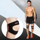 Black Patella Elastic Knee Brace Strap Fastener Knee Support Guard Gym Sports