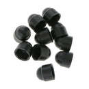 10 x M6 Black Dome Bolt Nut Protection Caps Covers Exposed Hex 10mm Spanner