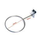 1* Wall Mounted Basketball Holder Hoop Metal Shelf Football Stand Display P9R2