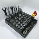Drill Storage Box Milling Cutter Save Space Bit Drill Finishing Tissue Box  A2K1