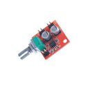 LM386 Electret Microphone Power Amplifier Board Gain 200 Times DC 3.7V-12V FU